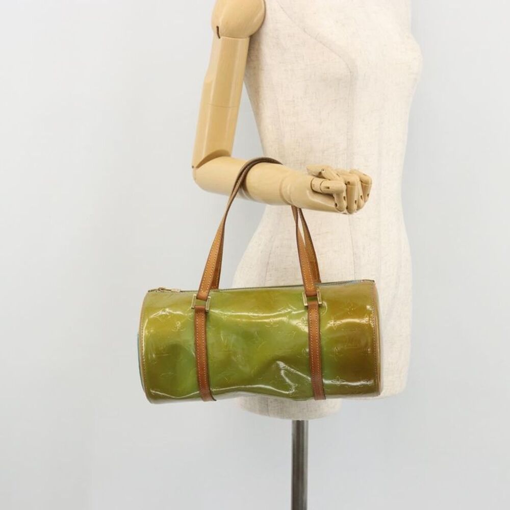 Louis Vuitton Bedford Handbag Monogram Vernis Green Patent_Leather Handbag - Picture 15 of 16